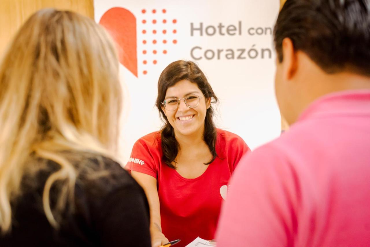 Hotel Con Corazon Oaxaca Bagian luar foto
