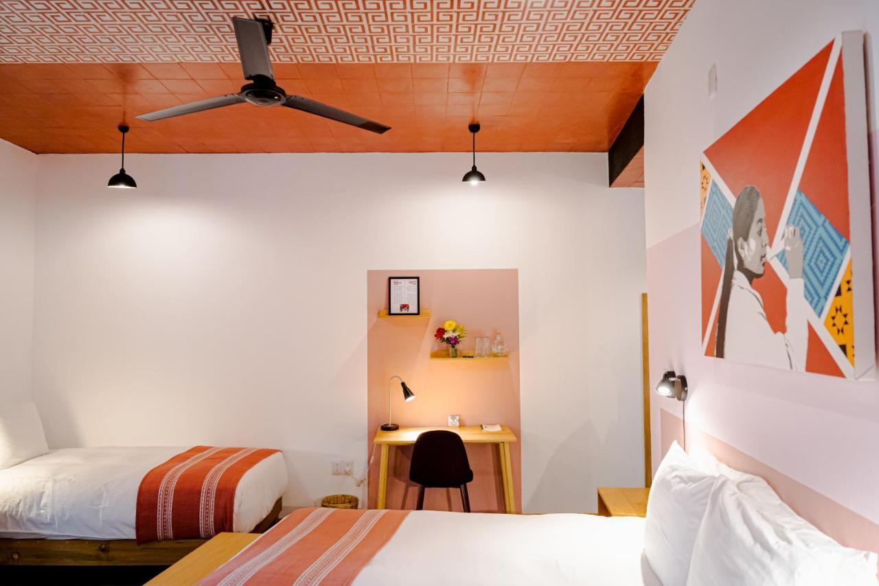 Hotel Con Corazon Oaxaca Bagian luar foto