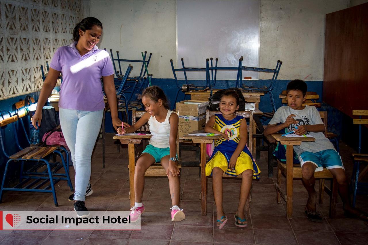 Hotel Con Corazon Oaxaca Bagian luar foto